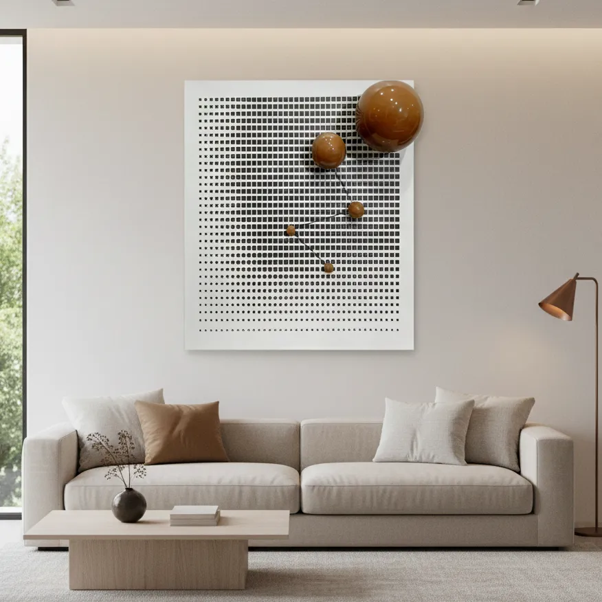 Amber-Constellation-–-Abstract-Geometric-Wall-Decor-4.webp Amber Constellation – Abstract Geometric Wall Decor - Image 1