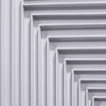 Architectural Depth – Modern White Relief Panel - Image 4
