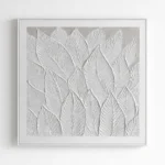 Botanical Relief – Wabi Sabi Textured Wall Decor - Image 2