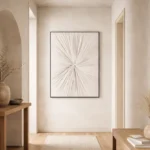 Celestial Pulse – Textured Wabi Sabi Wall Art - Image 3