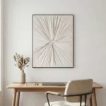 Celestial Pulse – Textured Wabi Sabi Wall Art - Image 5