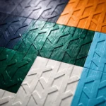 Coastal Geometry – Abstract Textured Wall Decor - Image 3
