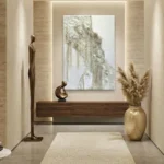 Coral Cascade – Organic Fiber Wall Art
