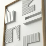 Earthbound Harmony – Abstract Textured Wall Decor - Image 4