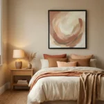 Earthbound Harmony – Organic Beige & Brown Minimal Art - Image 4
