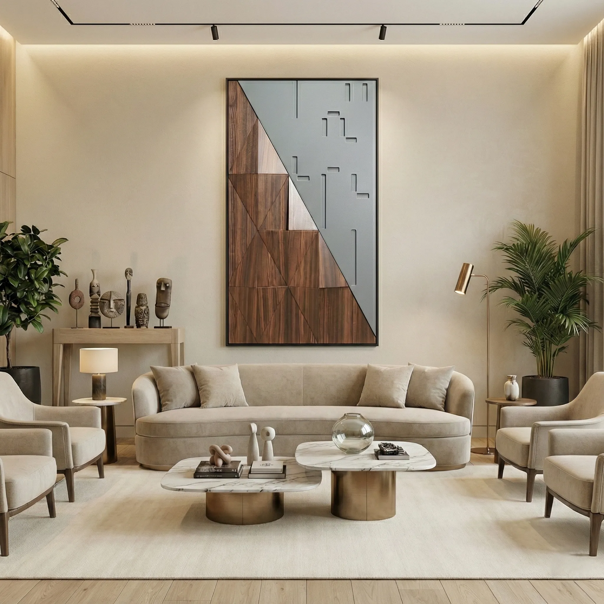 Faceted-Maze-–-Modern-Mixed-Material-Wall-Decor-4.webp Faceted Maze – Modern Mixed Material Wall Decor - Image 1