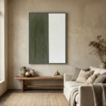Forest Linear and Rough Stucco – Textured Wall Decor wabi sabi wall art - Image 3