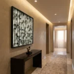 Geometric Lattice – Abstract Textured Wall Decor - Image 3