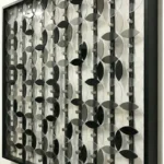 Geometric Lattice – Abstract Textured Wall Decor - Image 4