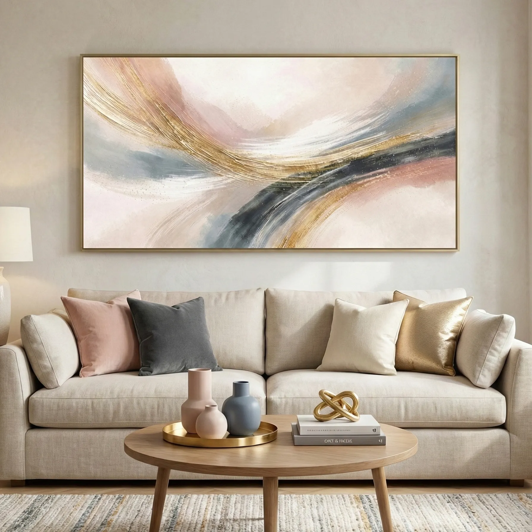 Gilded-Fluidity-Sweeping-gold-and-blush-textures-abstract-wall-art-5.webp Gilded Fluidity Sweeping gold and blush textures abstract wall art - Image 1