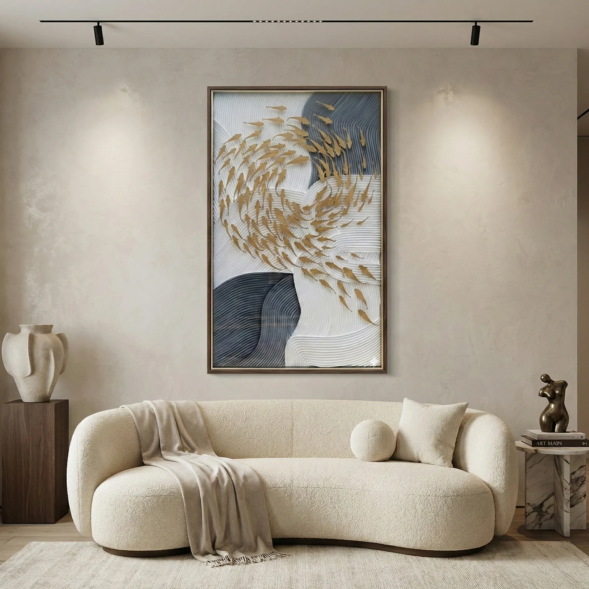 Gilded-Ocean-Tides-–-Abstract-Textured-Wall-Decor-2.webp Gilded Ocean Tides – Abstract Textured Wall Decor - Image 1