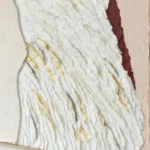 Gilded Stratum – 3D Abstract Wall Decor - Image 3