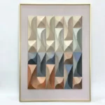 Harmonic Facets – Geometric Abstract Wall Decor - Image 2