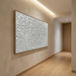 Impasto Plaster Tree – Minimalist Wall Art Wabi Sabi Art - Image 5