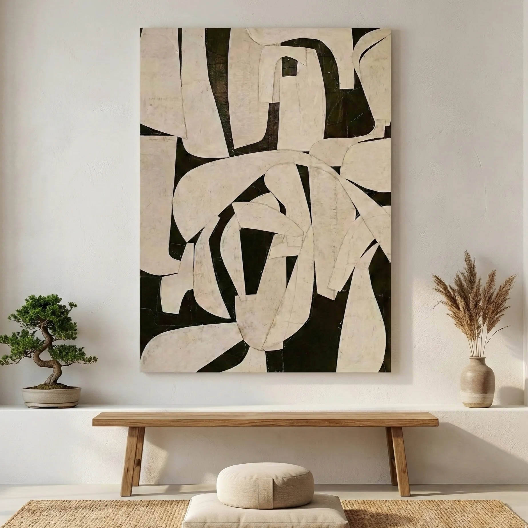 Ivory-Flow-–-Modern-Minimalist-Wall-Art-5.webp Ivory Flow – Modern Minimalist Wall Art - Image 1