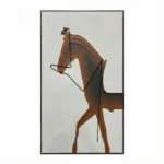 Layered Stallion – Modern Sculptural Wall Art - Image 2