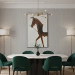 Layered Stallion – Modern Sculptural Wall Art - Image 5