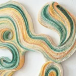 Layered Swirl – 3D Organic Paper Sculpture - Image 3