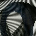 Midnight Geometric Portal – Abstract Textured Wall Decor - Image 3