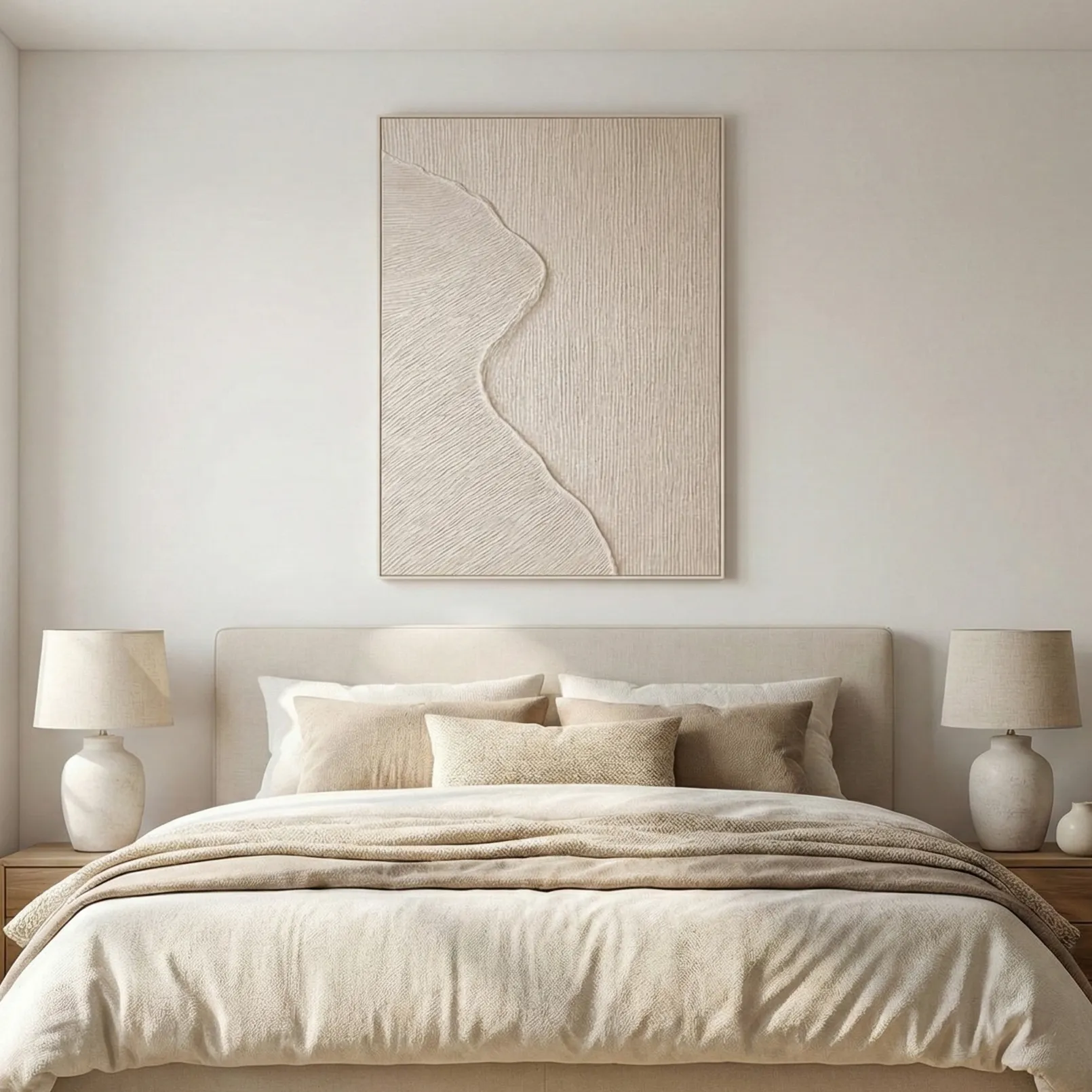Neutral-Curve-Abstract-Monochromatic-textured-organic-wall-relief-contemporary-minimal-art-2.webp Neutral Curve Abstract Monochromatic textured organic wall relief contemporary minimal art - Image 1