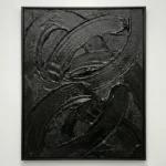 Noir Nexus – Modern Wabi Sabi Textured Wall Decor - Image 2