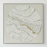 Oceanic Mosaic – Coastal Relief Wall Decor Wabi Sabi Wall Art - Image 2