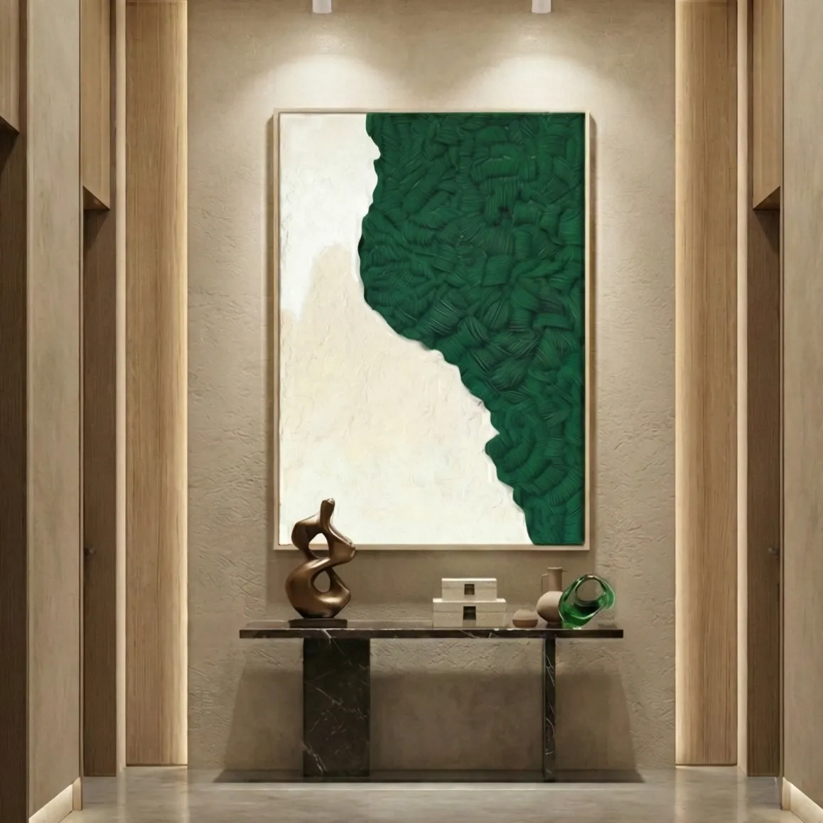 Organic-Green-Relief-Art-–-3D-Wall-Decor-4.webp Organic Green Relief Art – 3D Wall Decor - Image 1