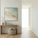 Organic Shoreline Layers – Abstract Textured Art Wabi Sabi Art - Image 4