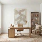 Organic Wave Harmony – Contemporary Neutral Abstract Wall Art