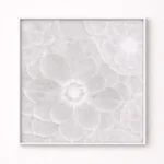 Pure Ethereal Bloom Soft monochrome botanical design Minimal wall art - Image 2