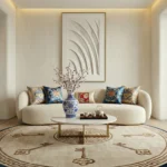 Radiating White Waves – Abstract Textured Paper Art - Image 5