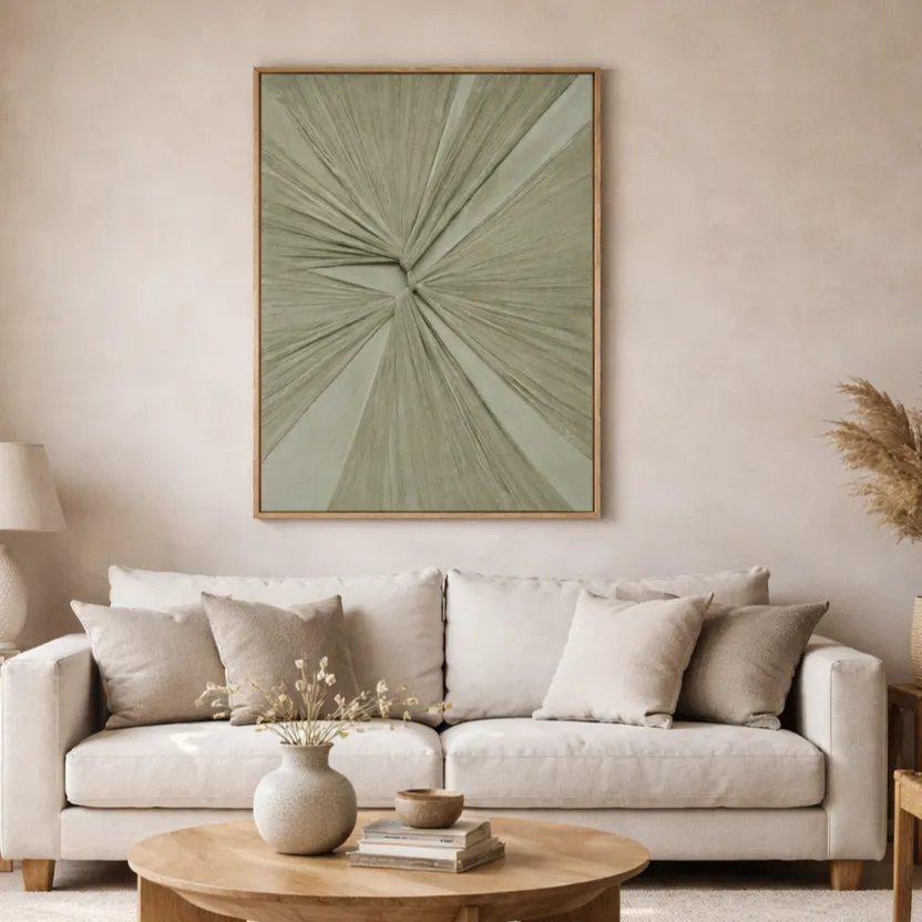 Sage-Radiance-–-Abstract-Textured-Wabi-Sabi-Wall-Art-3.webp Sage Radiance – Abstract Textured Wabi Sabi Wall At - Image 1