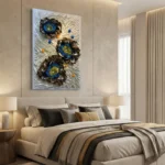 Sculptural Organic Flora – Abstract Textured Wall Decor - Image 5