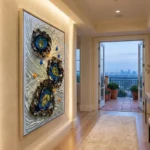 Sculptural Organic Flora – Abstract Textured Wall Decor - Image 3