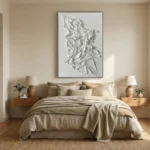Serene Flow – Minimalist Abstract Decor – Wabi Sabi Wall Art - Image 4