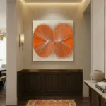 Solar Pulse – Modern Textured Wall Art