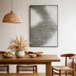 Stone Mist – Wabi Sabi Minimal Textured Wall Decor