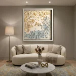 Tidal Butterfly Swarm – Abstract Textured Wall Decor