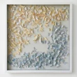 Tidal Butterfly Swarm – Abstract Textured Wall Decor - Image 2