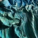 Tidal Cascade – Blue Gradient Fluid 3D Canvas - Image 4