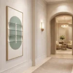 Verdant Balance – Modern Geometric Wall Art - Image 5