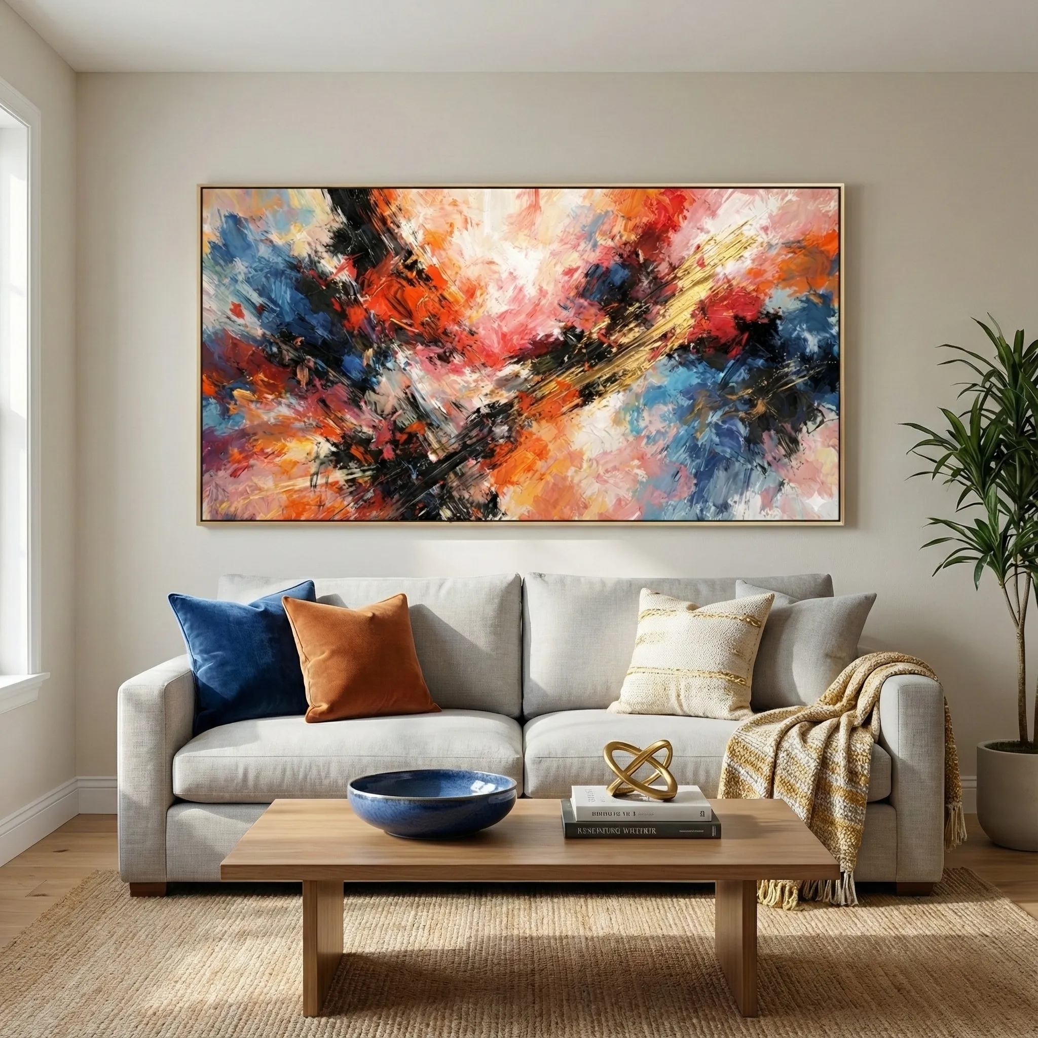 Vibrant-Storm-Energetic-textured-colorful-abstract-abstract-wall-decor-2.webp Vibrant Storm Energetic textured colorful abstract abstract wall decor - Image 1