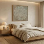 Weathered Vortex – Wabi Sabi Textured Wall Decor - Image 3