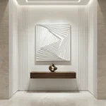 White Continuum – Modern Textured Wall Decor - Image 5