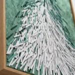 Wintry Pine – Layered Paper Wall Art - Image 5