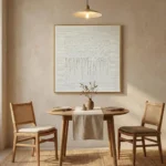 Zen Spiral – Wabi Sabi Textured Wall Decor