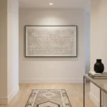 Earth & Ink Embossed paper black ink Wabi Sabi wall art - Image 5