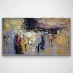 Midnight Resonance – Abstract Textured Wall Decor